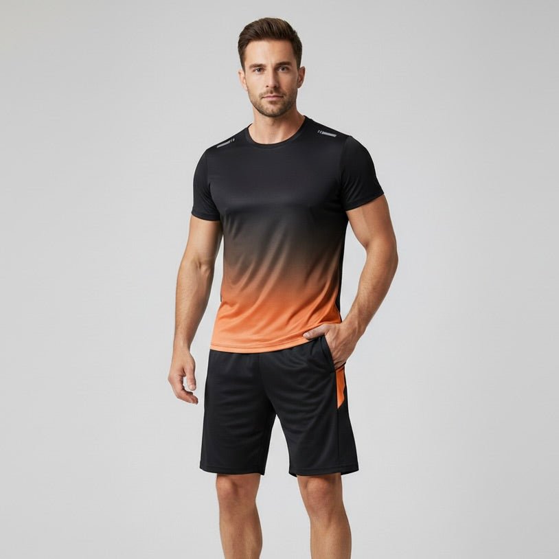 Briar | Homem Conjunto Desportivo T-Shirt Calções Respirável