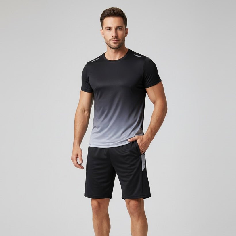 Briar | Homem Conjunto Desportivo T-Shirt Calções Respirável