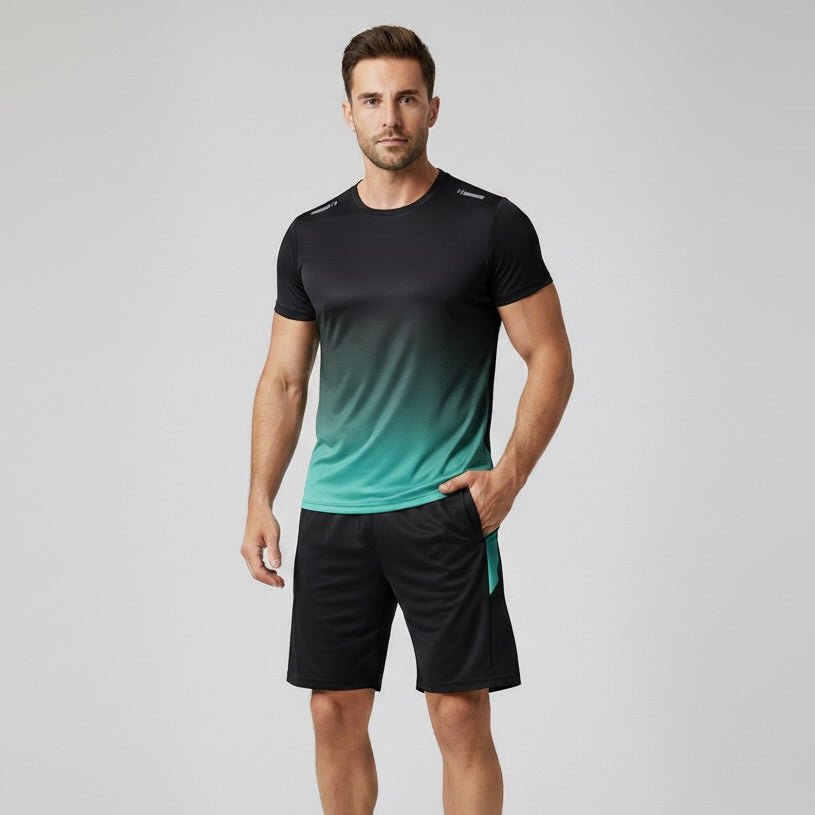 Briar | Homem Conjunto Desportivo T-Shirt Calções Respirável