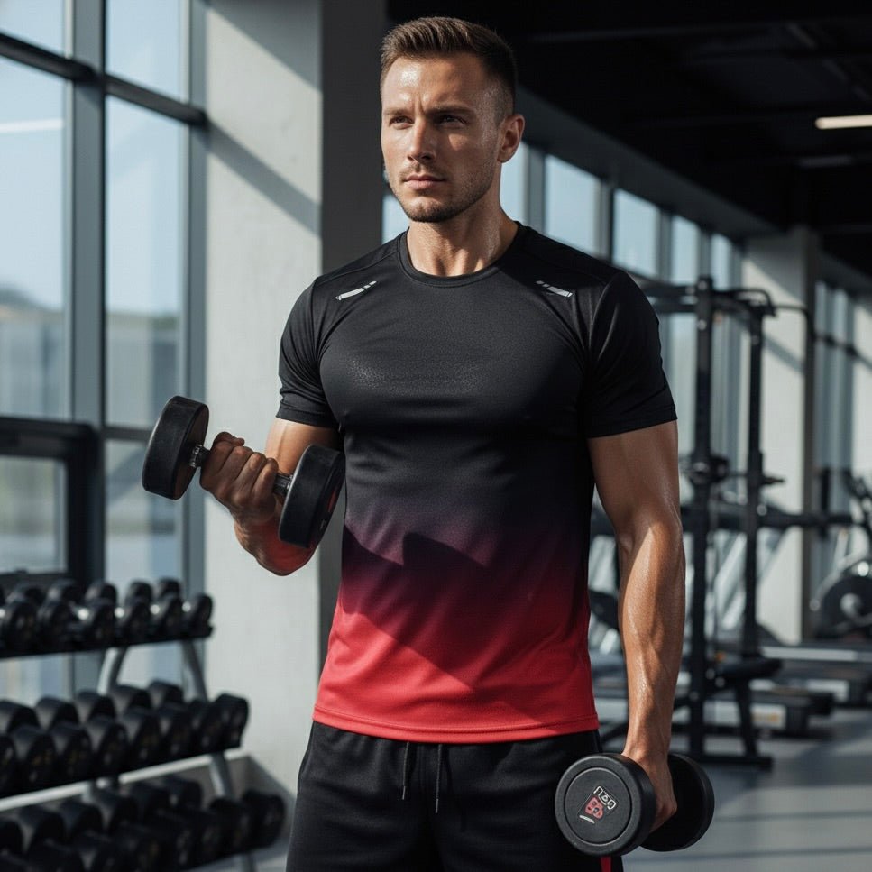 Briar | Homem Conjunto Desportivo T-Shirt Calções Respirável