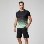 Briar | Homem Conjunto Desportivo T-Shirt Calções Respirável
