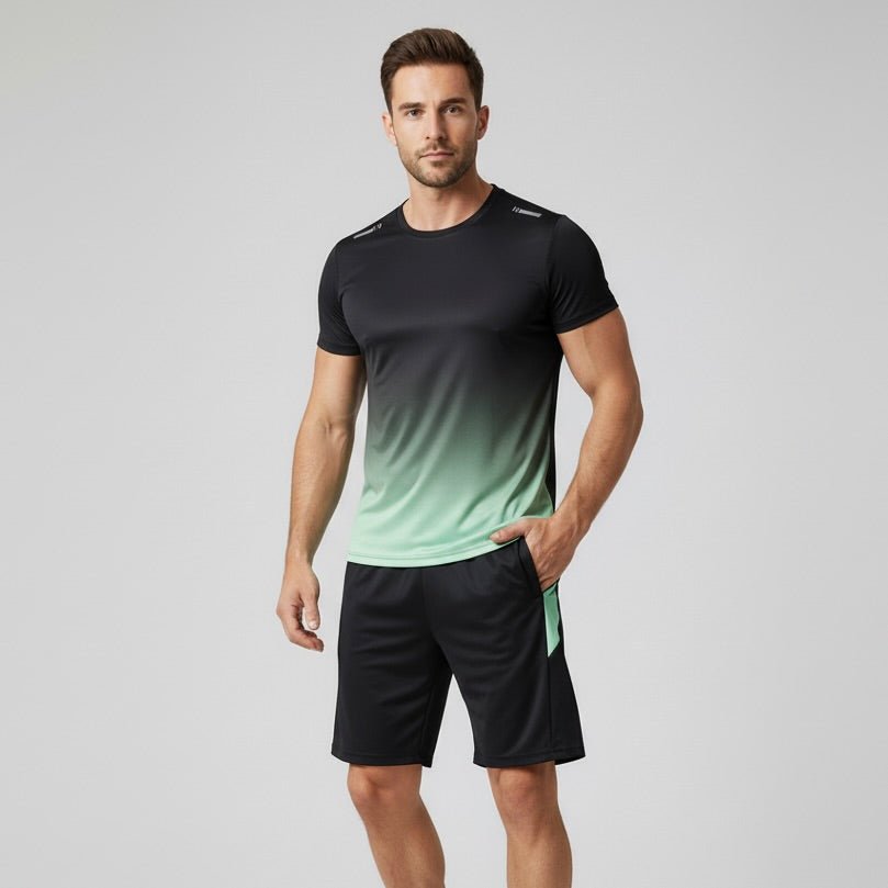 Briar | Homem Conjunto Desportivo T-Shirt Calções Respirável