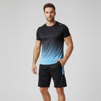 Briar | Homem Conjunto Desportivo T-Shirt Calções Respirável