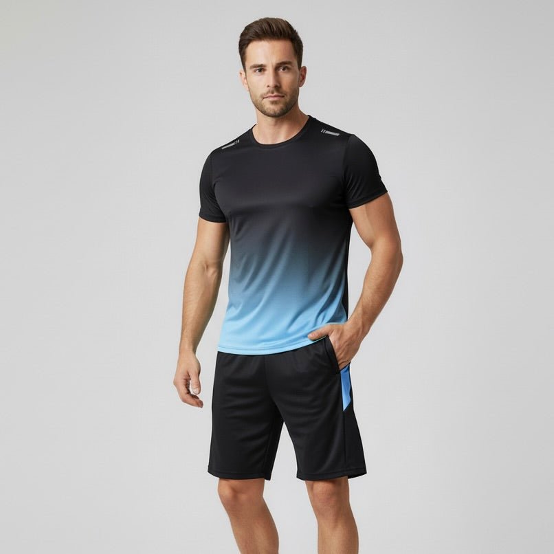 Briar | Homem Conjunto Desportivo T-Shirt Calções Respirável