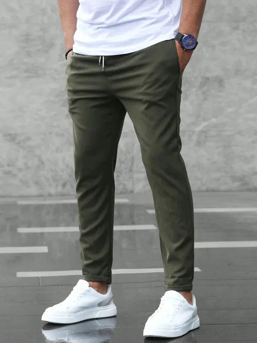 Briar | Calças Stretch Homem Cintura Elástica