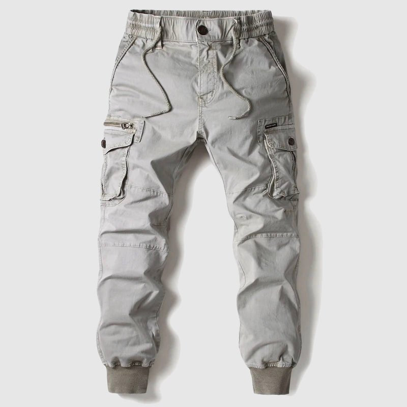 Calças Cargo Jogger Táticas Masculinas Cintura Elástica