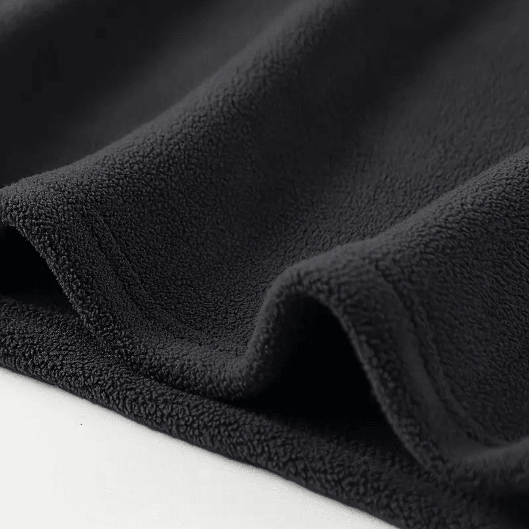 Lena | Homem Fleece Térmico Meio Fecho Casaco Regular Fit