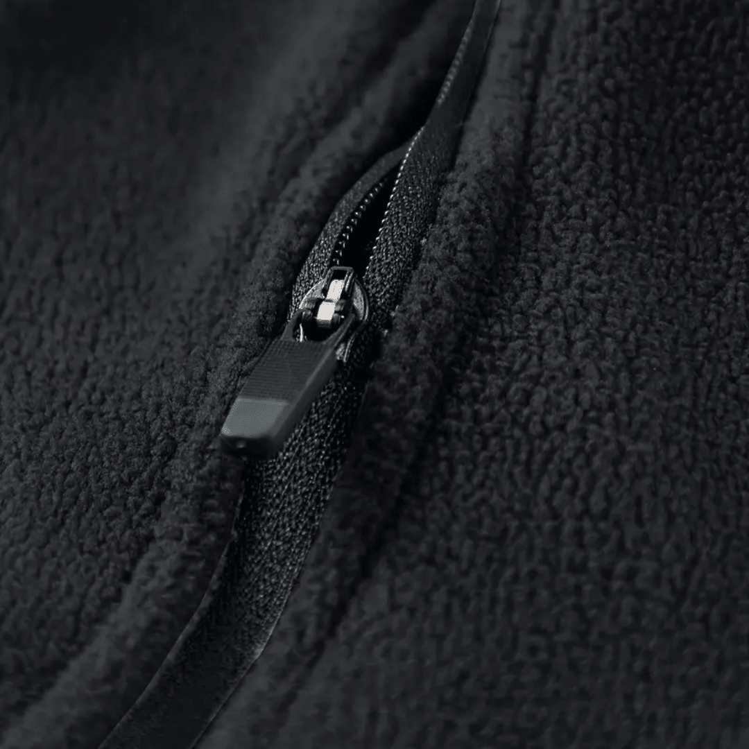 Lena | Homem Fleece Térmico Meio Fecho Casaco Regular Fit