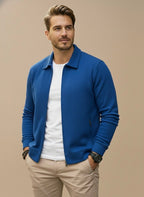 Delphine | Homem Colete com Fecho de Correr Gola Alta Regular Fit
