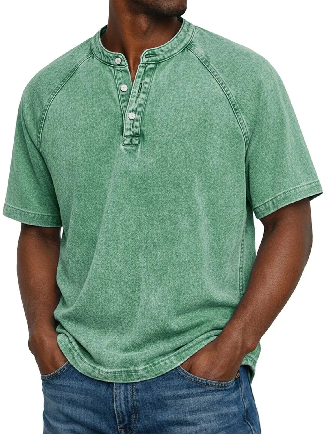 Anouk | Camisa Masculina Manga Curta com Botões Casual