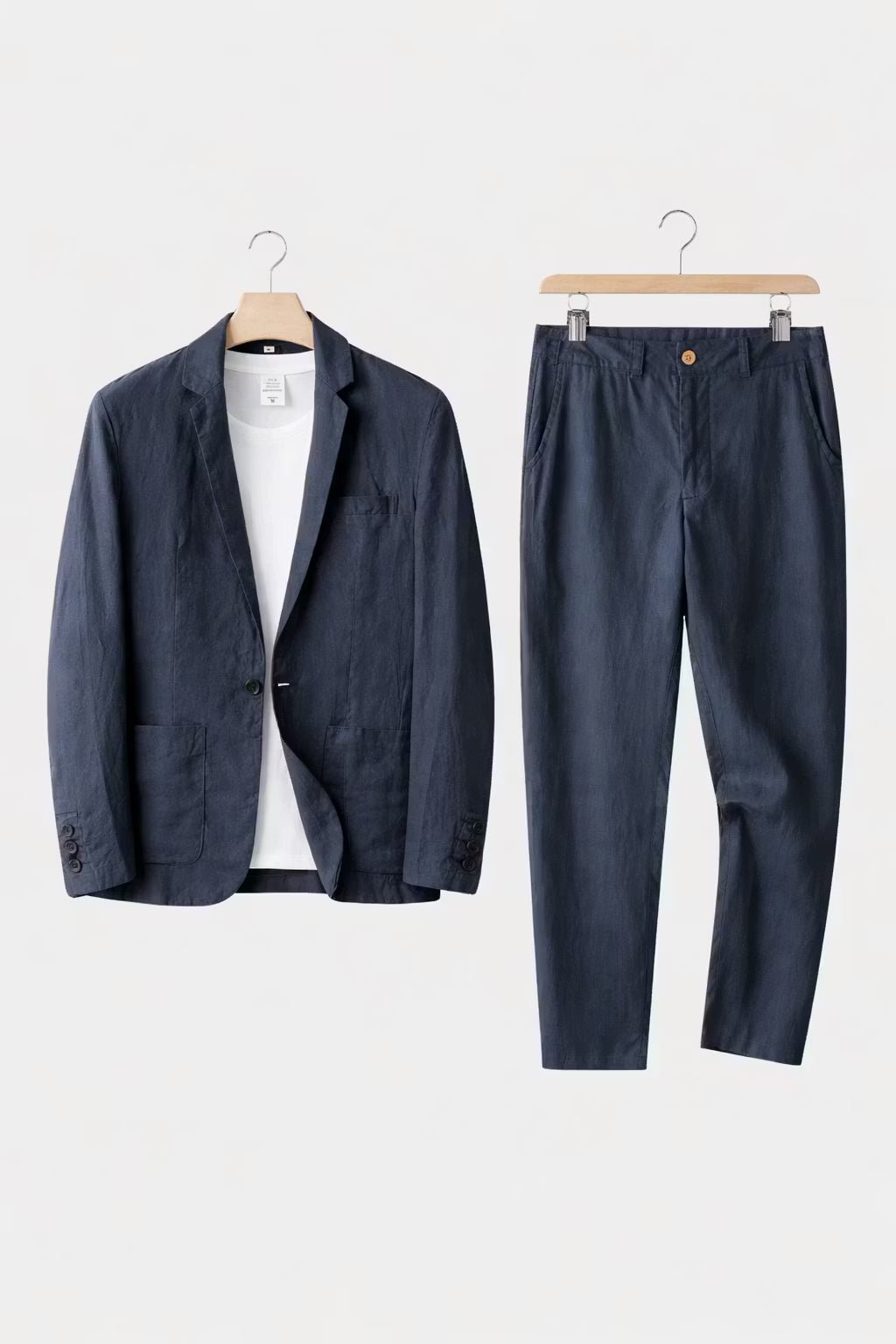 Wilhelmina | Conjunto Masculino Linho Blazer e Calça Relaxed Fit