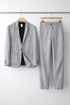 Wilhelmina | Conjunto Masculino Linho Blazer e Calça Relaxed Fit