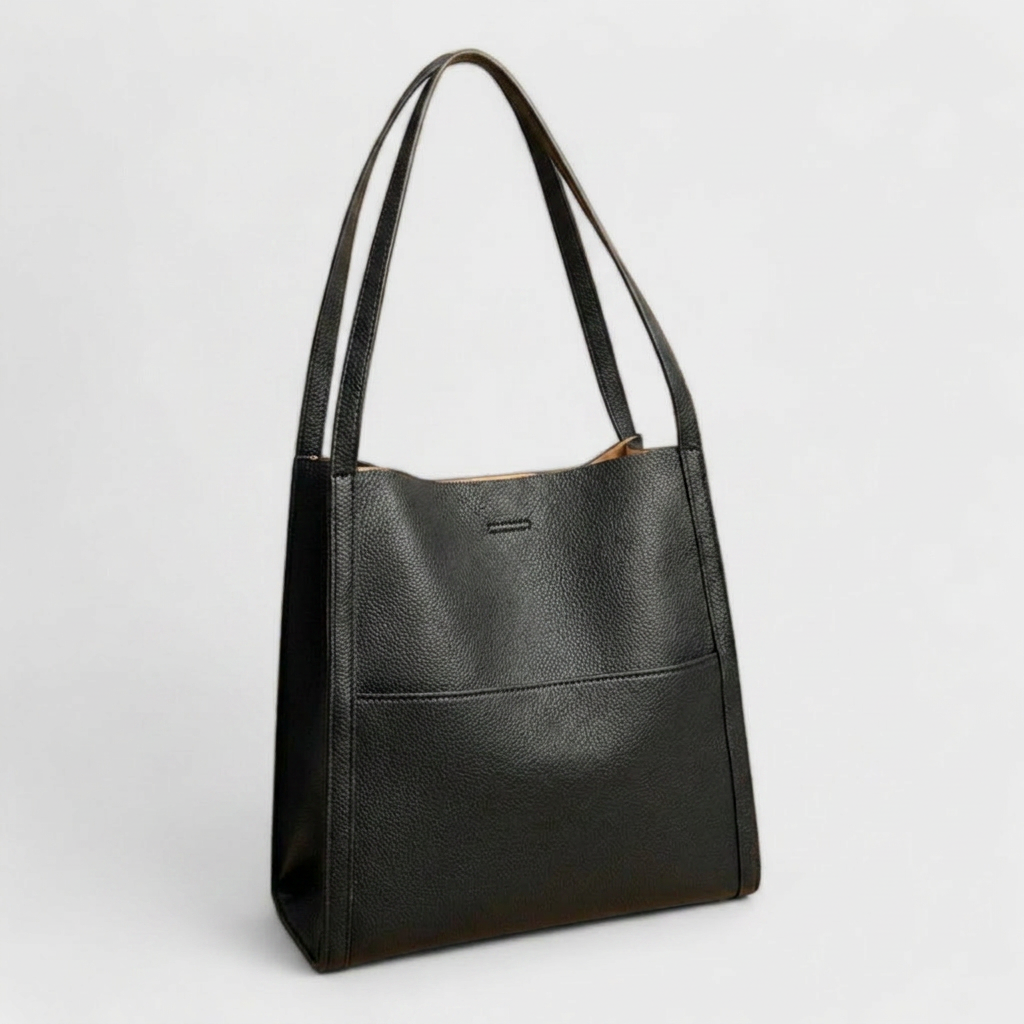 Mala Estruturada | Bolsa de Ombro Feminina | Compartimentos, Fecho Zip