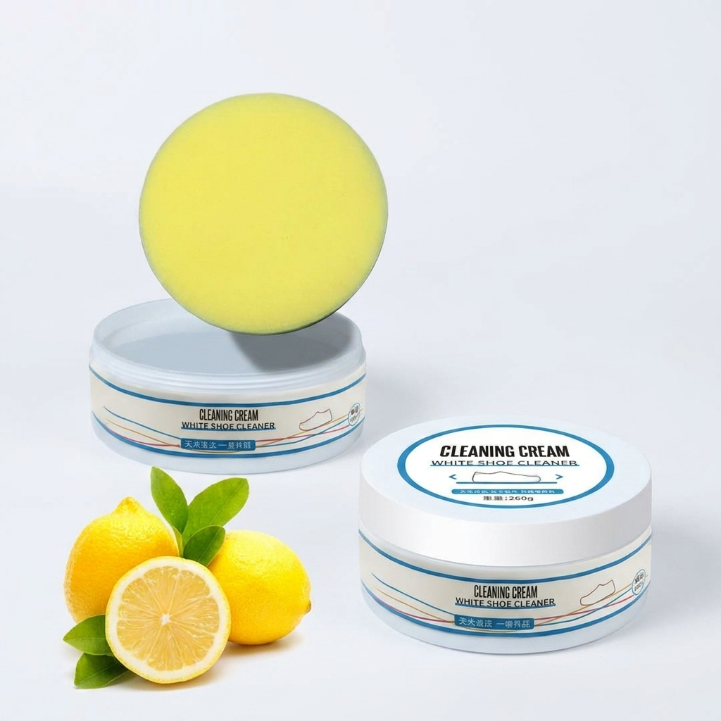 Willa | Creme Limpadora para Tênis Brancos | Sem Água, 100g | Limpeza Eficaz