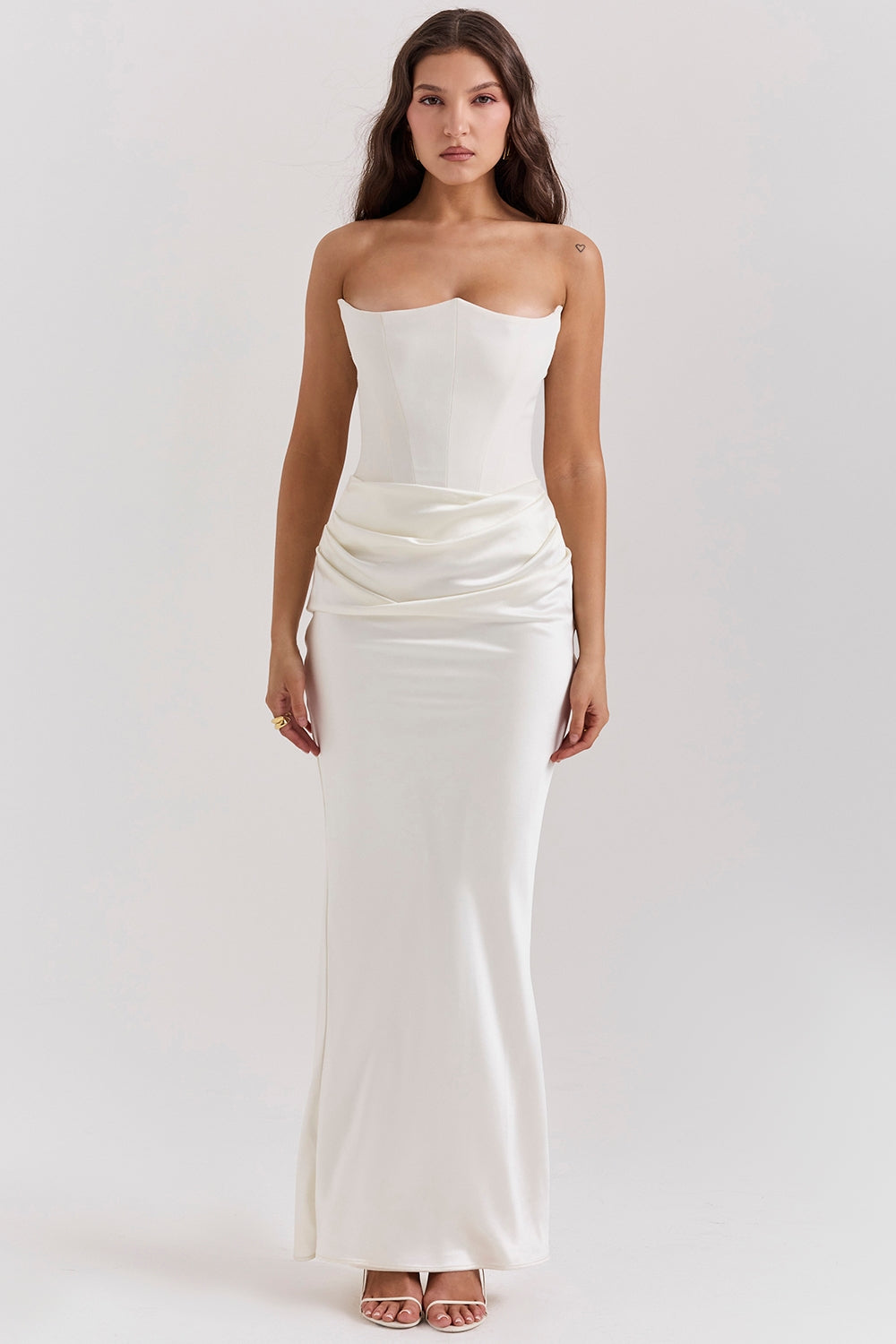Tamsin | Vestido Feminino Ombro a Ombro Corseto Mini