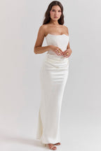 Tamsin | Vestido Feminino Ombro a Ombro Corseto Mini