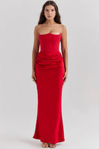 Tamsin | Vestido Feminino Ombro a Ombro Corseto Mini