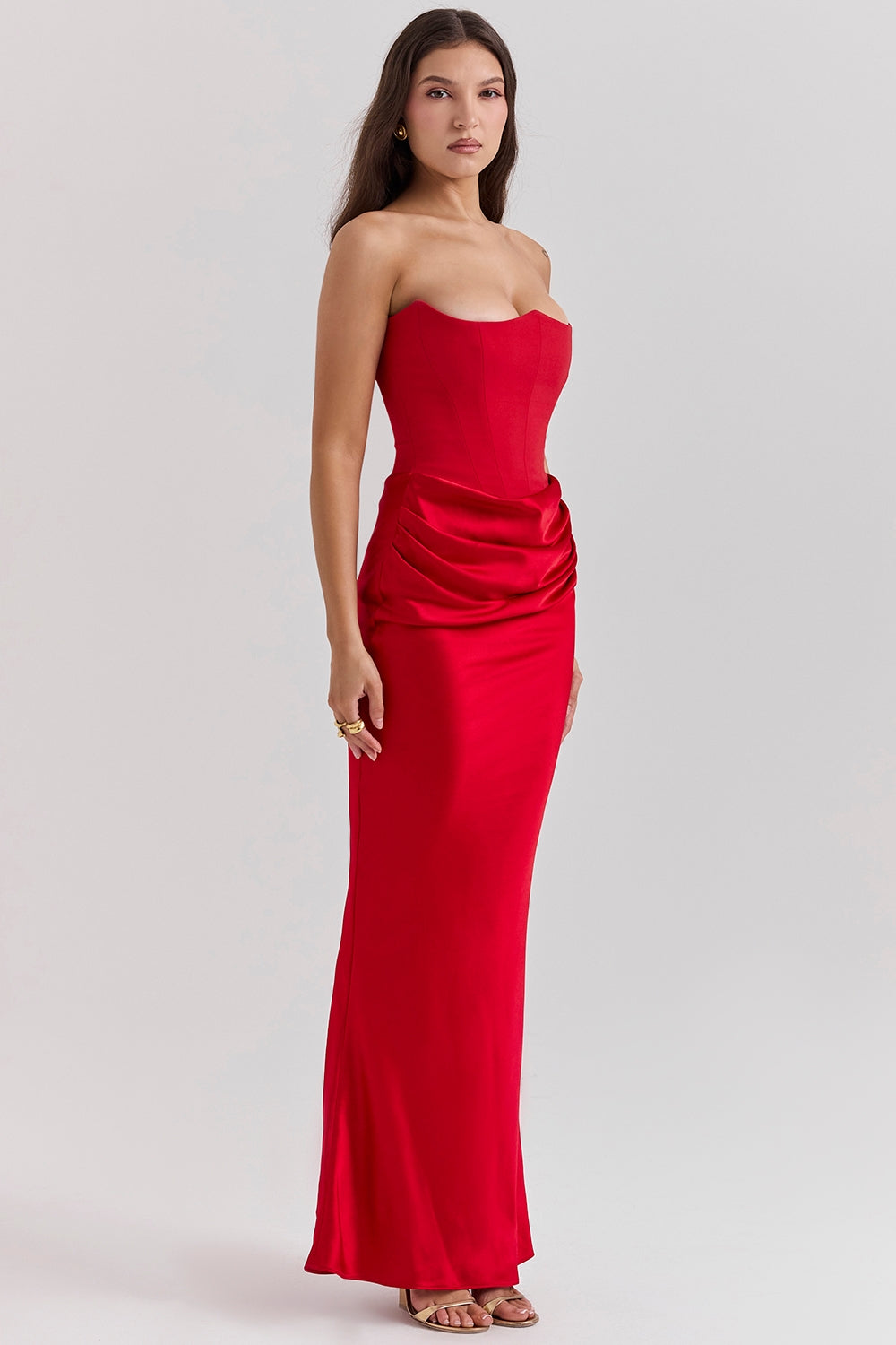 Tamsin | Vestido Feminino Ombro a Ombro Corseto Mini