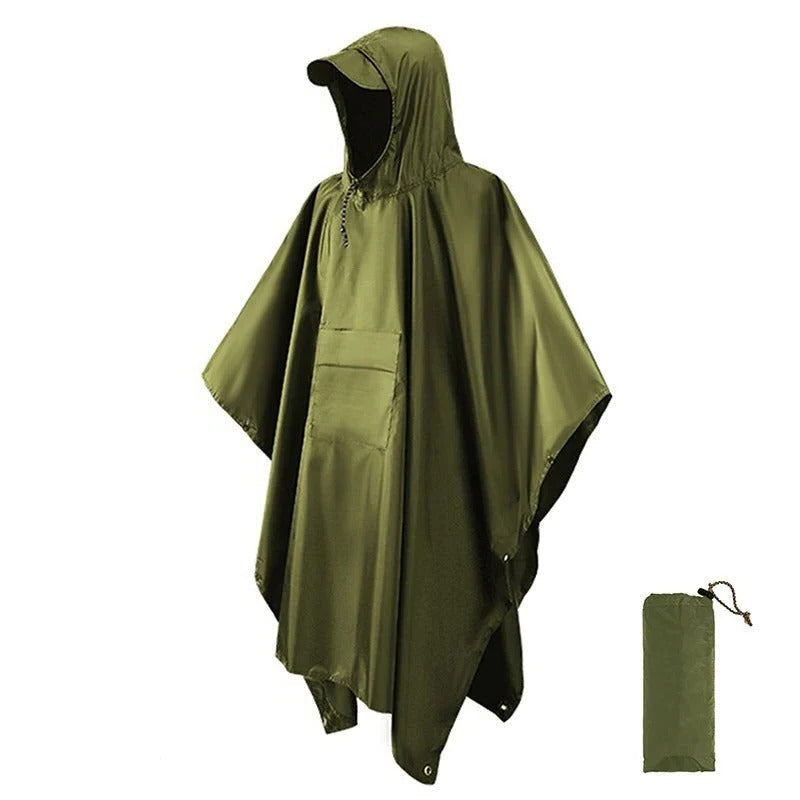 Poncho Impermeável Homem | Proteção contra a Chuva, Leve