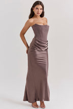 Tamsin | Vestido Feminino Ombro a Ombro Corseto Mini