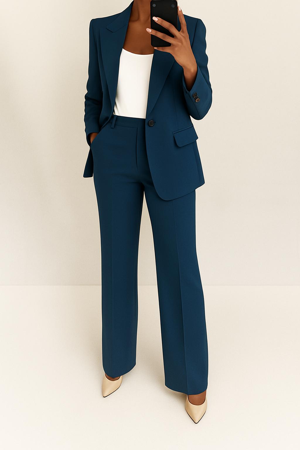 Seraphina | Mulher Conjunto 2 Peças Blazer Calça Comprida