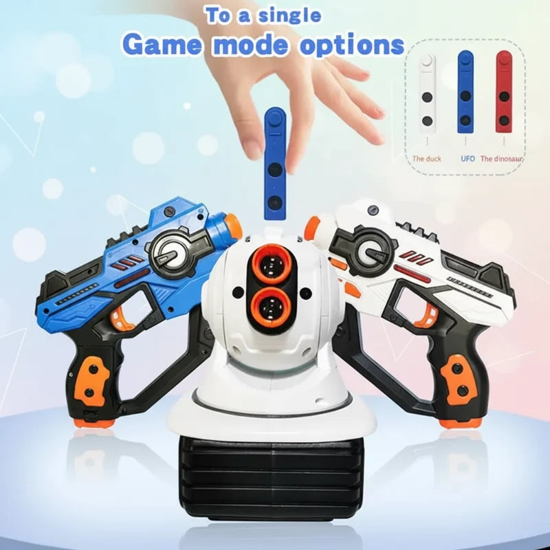 Birdie | Laser Tag Set | Pistolas Infravermelhas para Crianças | 2 a 6 Jogadores