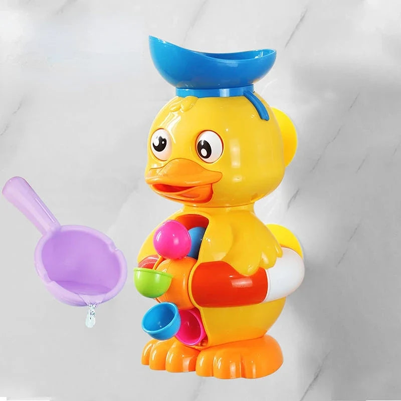 Selene | Brinquedo de Banho para Bebés | Roda d'Água com Patinhos | Divertido e Colorido