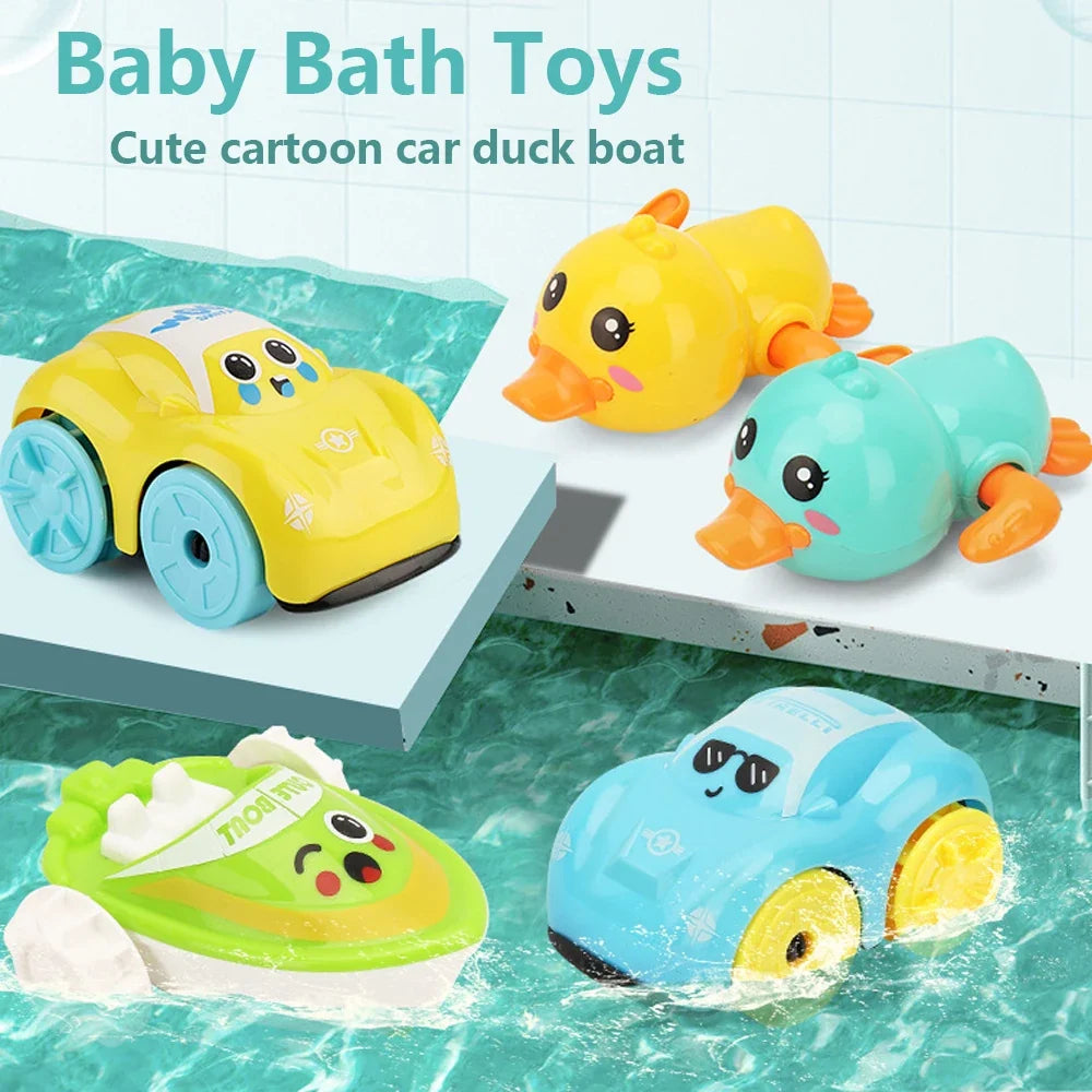 Brinquedos de Banho para Crianças | Veículos Aquáticos Divertidos | 1-5 Anos