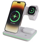 Neela | Base de Carregamento 3 em 1 Apple | iPhone, Watch e AirPods | Sem Fios