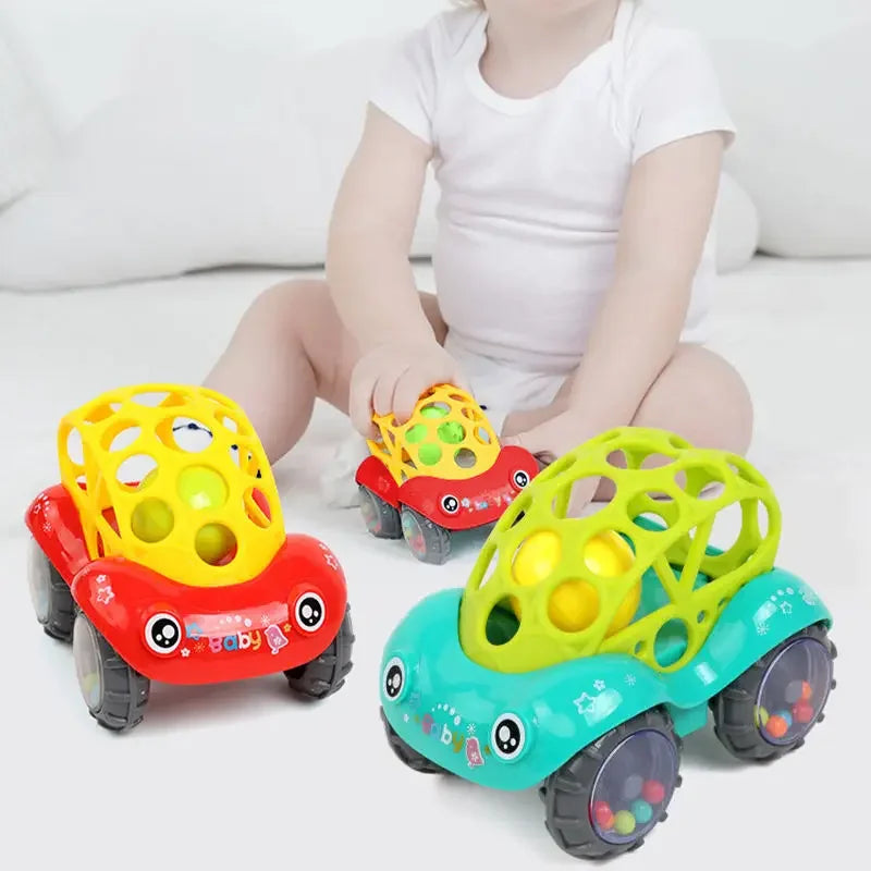 Aria | Carro de Brinquedo | Diversão em Movimento para Crianças | Verde e Vermelho