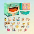 Greta | Jogo de Equilíbrio Educativo | Brinquedo de Empilhar em Madeira para Crianças