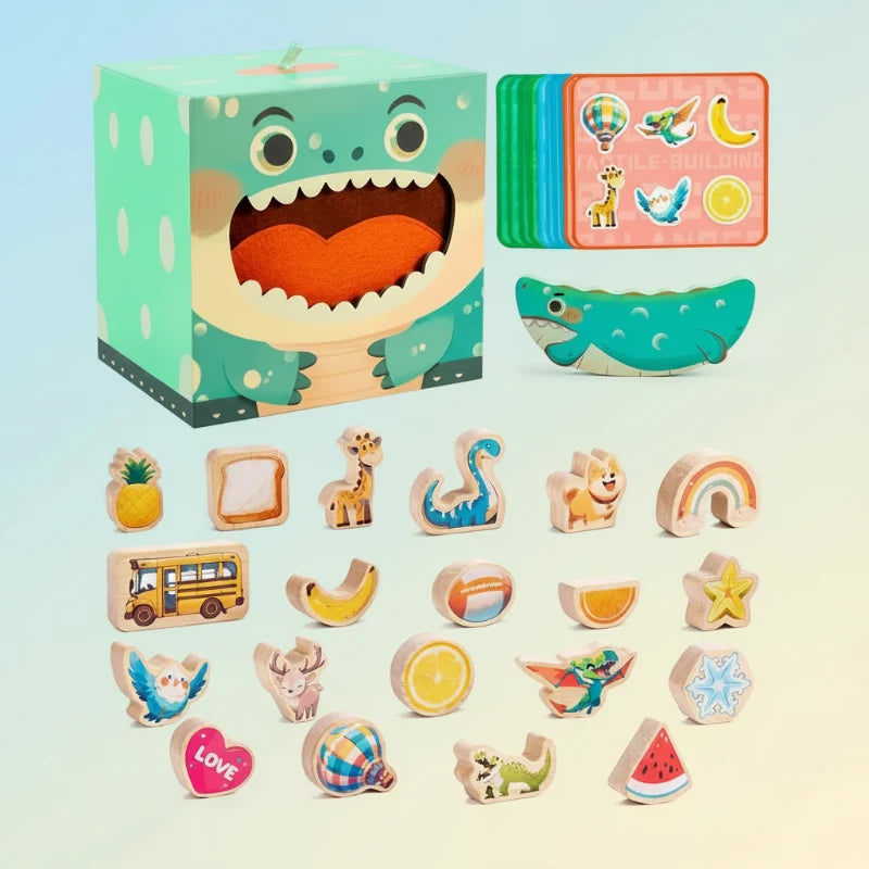 Greta | Jogo de Equilíbrio Educativo | Brinquedo de Empilhar em Madeira para Crianças
