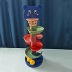 Tamsin | Conjunto de Brinquedo Escorregador e Empilhamento | Estimulação Infantil | Bolas, Copos, Interativo