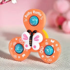 Inez | Brinquedo Spinner com Ventosa | Conjunto para Banho e Carro | 3 Peças
