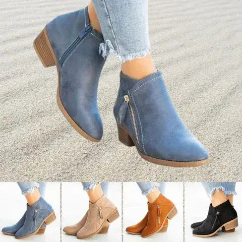 Zelda | Botins Chelsea Tornozelo Acolchoados Ortopédicos
