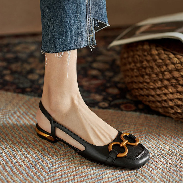 Freya | Mulheres Slingbacks Salto Baixo Palmilha Anatômica