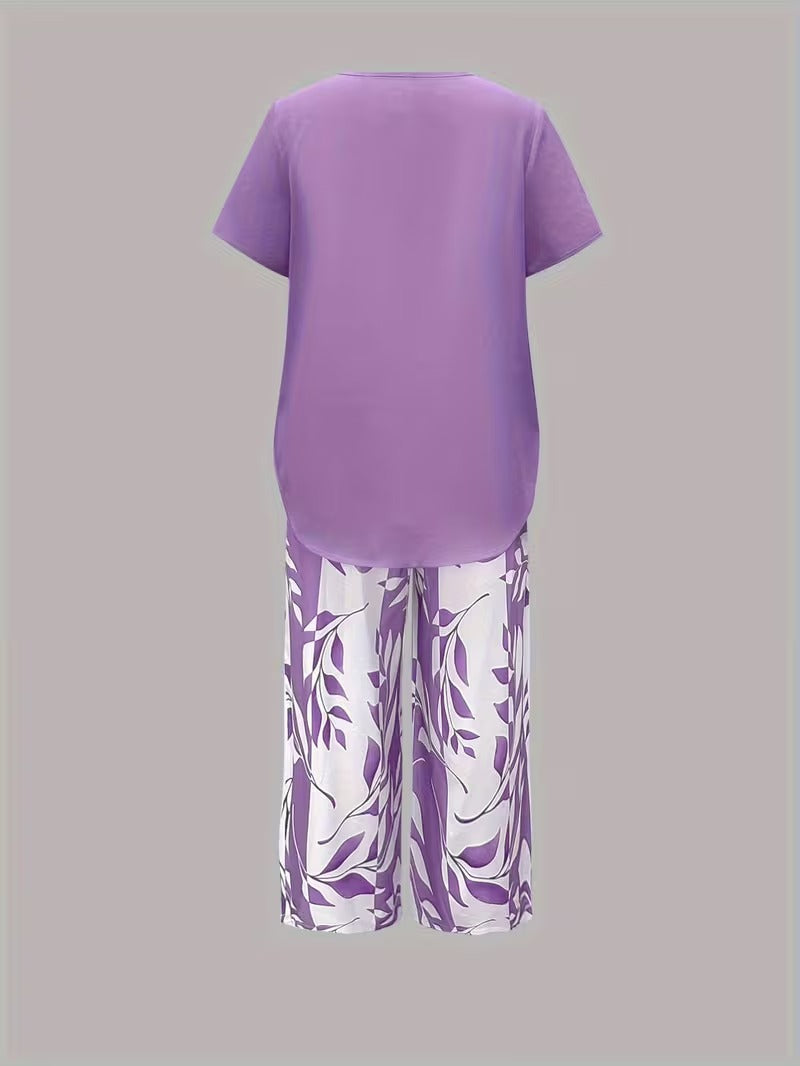 Wynne | Conjunto Feminino 2 Peças Top e Calça Capri