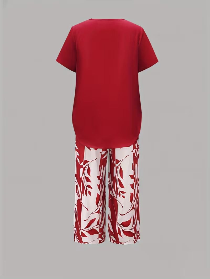 Wynne | Conjunto Feminino 2 Peças Top e Calça Capri