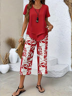 Wynne | Conjunto Feminino 2 Peças Top e Calça Capri