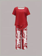 Wynne | Conjunto Feminino 2 Peças Top e Calça Capri