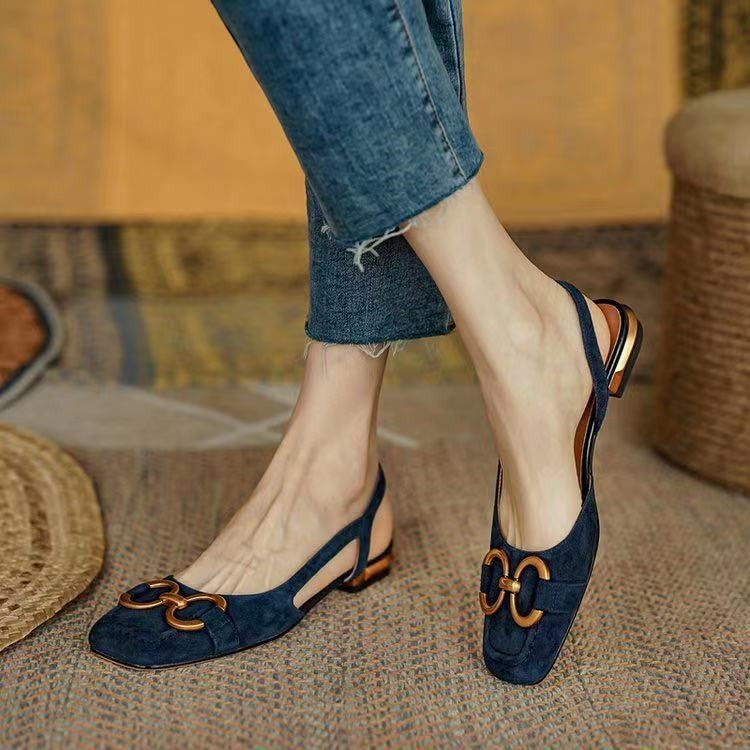 Freya | Mulheres Slingbacks Salto Baixo Palmilha Anatômica