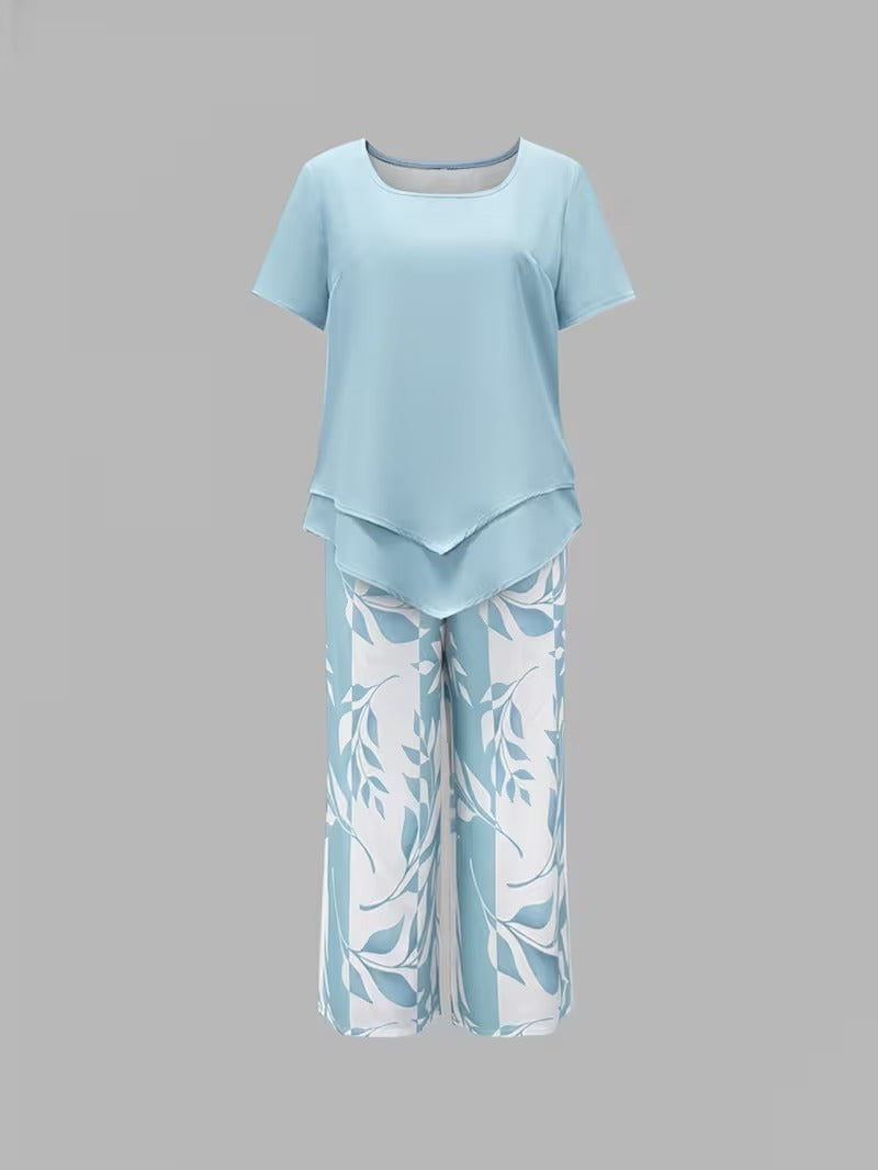 Wynne | Conjunto Feminino 2 Peças Top e Calça Capri