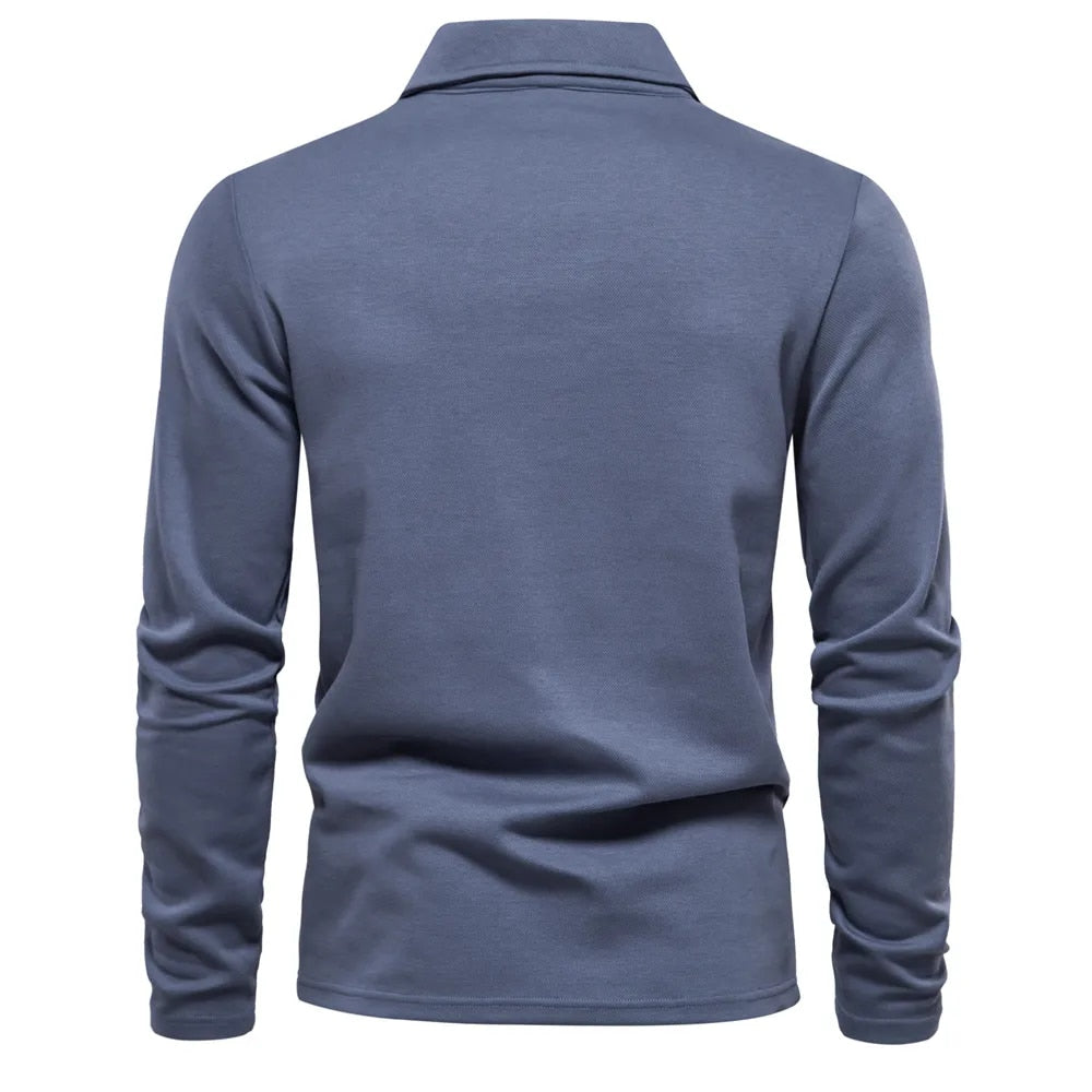 Homem Polo Shirt Confortável