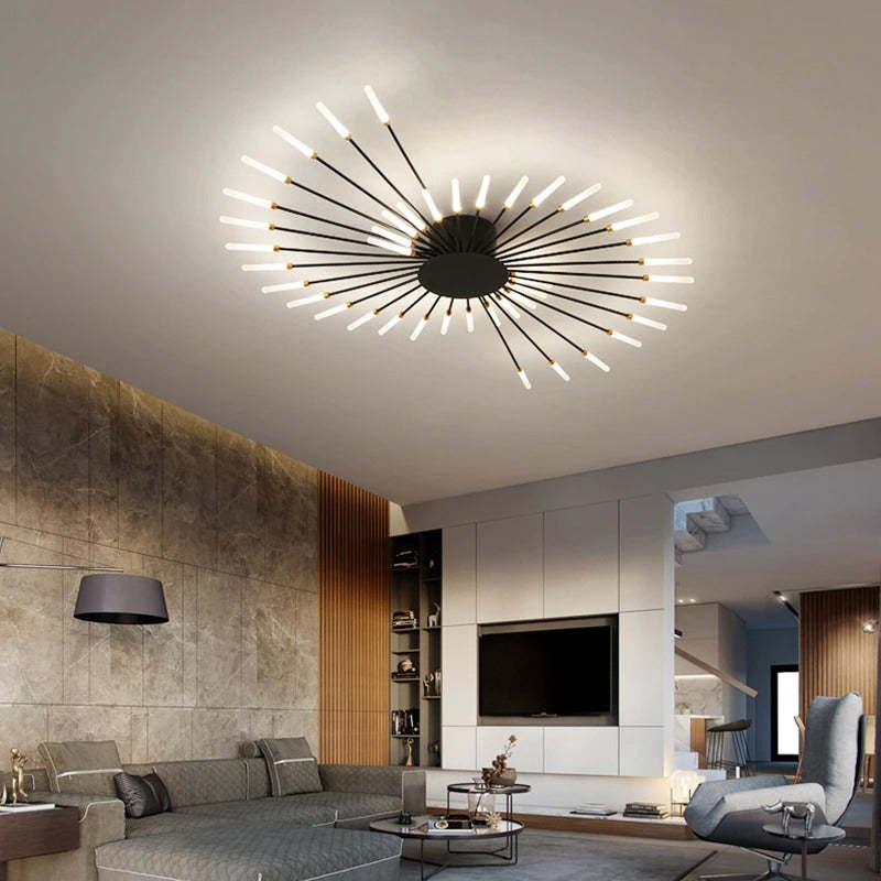 Kaia | Lustre de Teto LED Design Fogos de Artifício