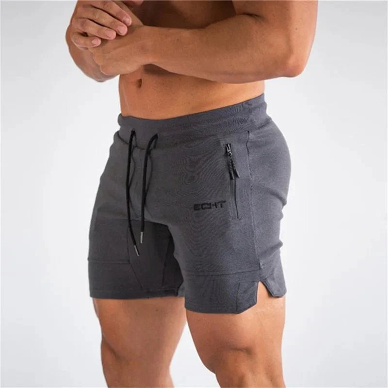 Romilly | Homem Shorts Desportivos Mesh Bolsos com Fecho