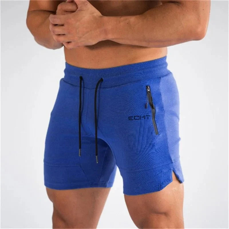 Romilly | Homem Shorts Desportivos Mesh Bolsos com Fecho