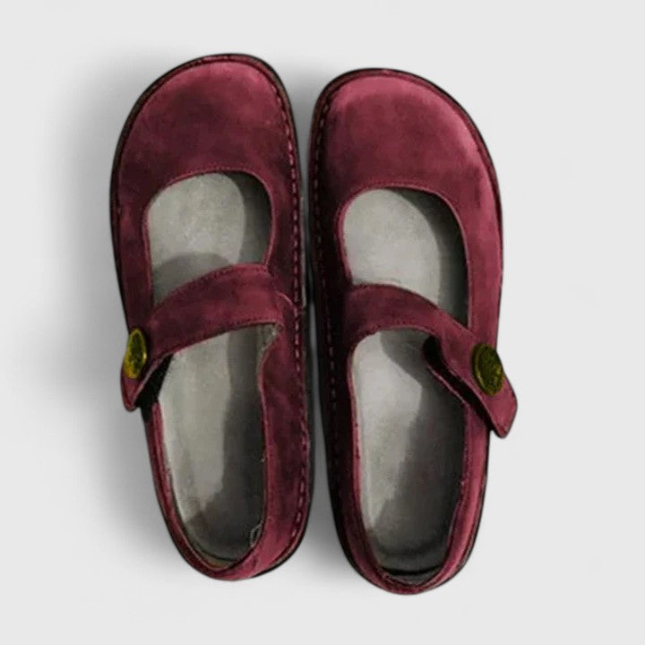 Valentina | Sapatos Mary Jane Ortopédicos Femininos Bico Redondo