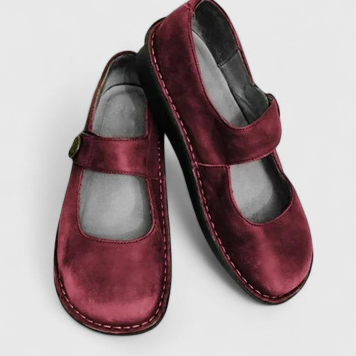 Valentina | Sapatos Mary Jane Ortopédicos Femininos Bico Redondo