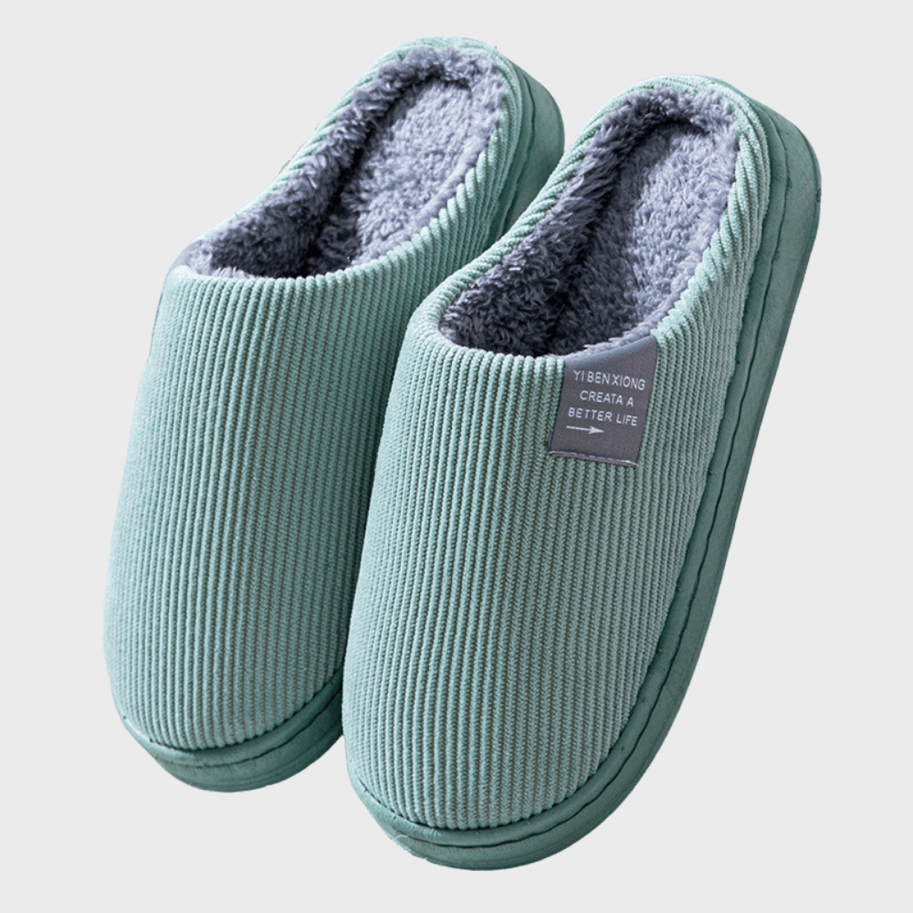 Hazel | Pantufas Femininas Quentes Macias