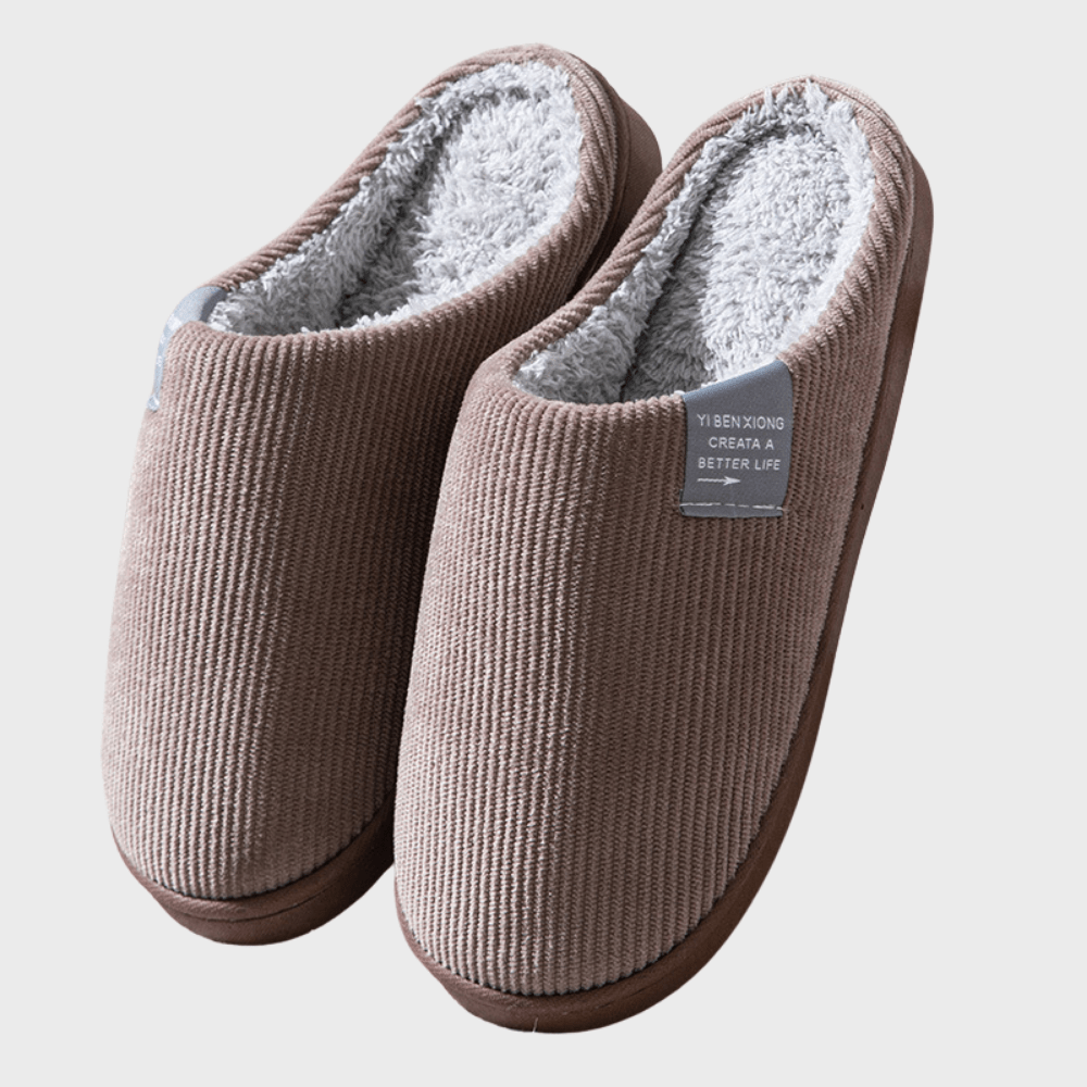 Hazel | Pantufas Femininas Quentes Macias